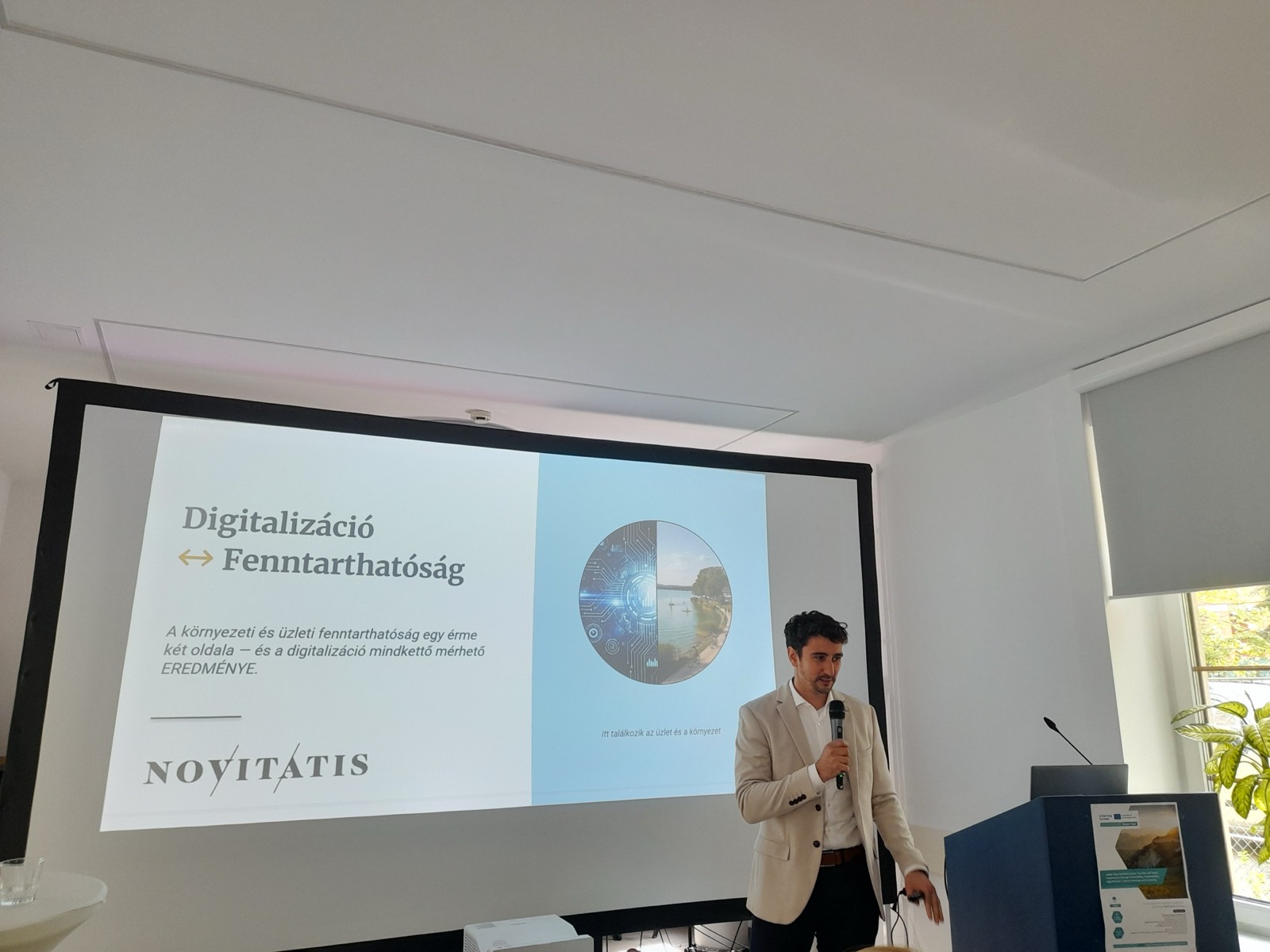 Talk at the Earth Day conference at Lake Balaton
